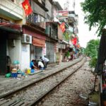 Hanoi's Train Street @ Hanoi, Vietnam in 2018